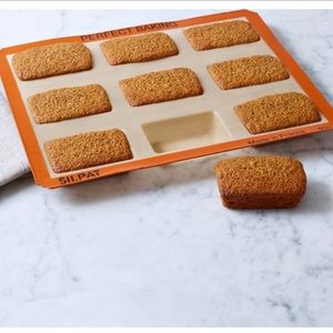 NEW Sur La Table Silpat Mini Loaf Cake Baking Mold